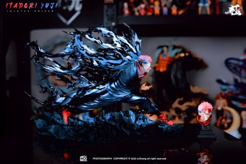 Design Studio - JJK - Itadori Yuji Keiteiken With Shadow Statue
