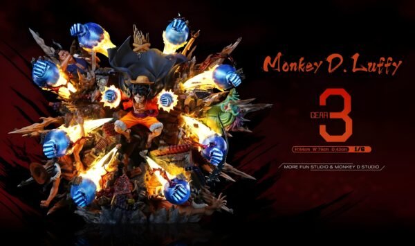 More Fun Studio & Monkey.D Studio - One Piece - Gear 3 Luffy Statue