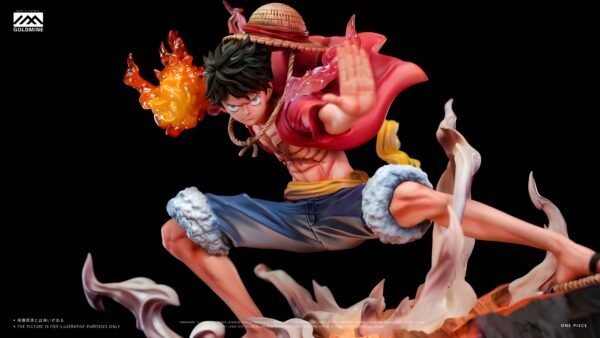Goldmine Studio - One Piece - Gear 2 Luffy Statue