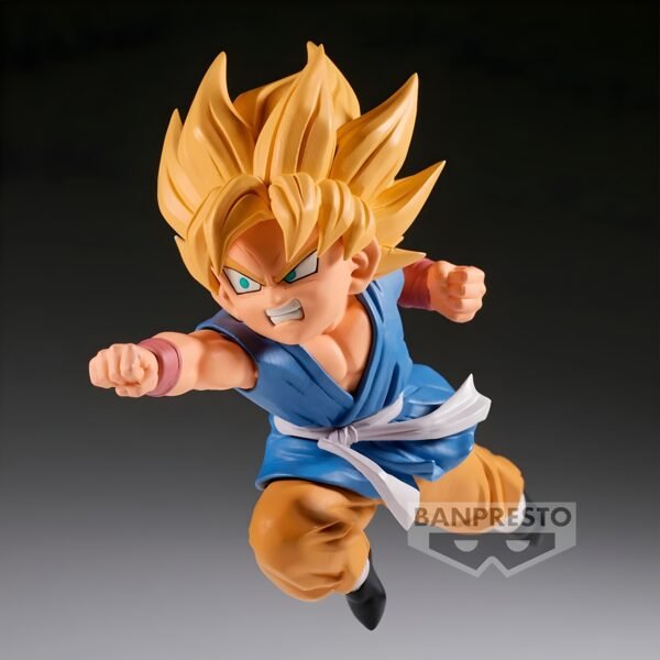 FIGURA COLECCIONABLE DE DRAGON BALL GT MM SS GOKU VS SUPER 17