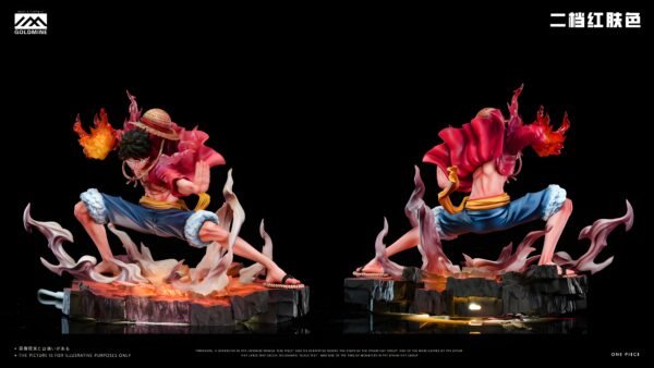 Goldmine Studio - One Piece - Gear 2 Luffy Statue