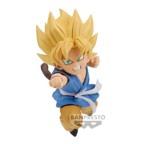 FIGURA COLECCIONABLE DE DRAGON BALL GT MM SS GOKU VS SUPER 17