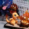 MMLAND Studio - Pokémon X Howls Moving Castle - Charmander x Calcifer Statue