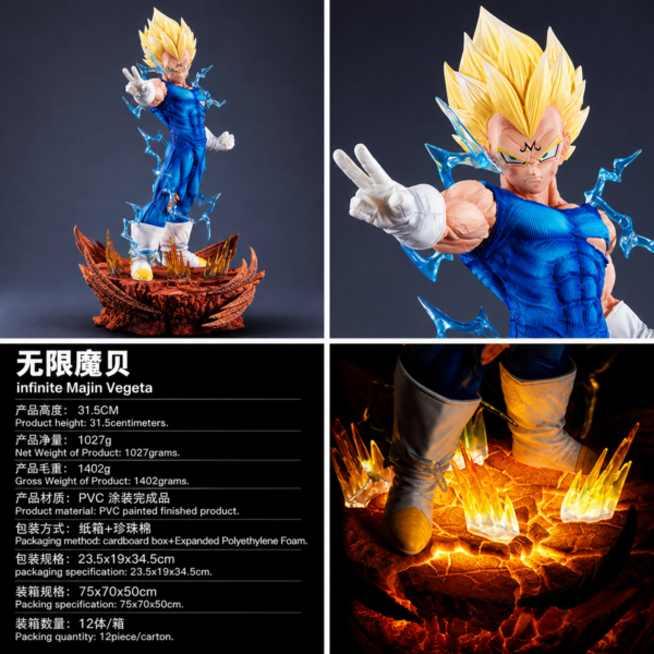 Figura de Majin Vegeta