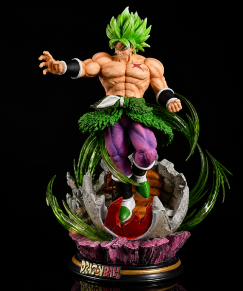 Figura de Broly en su capsula