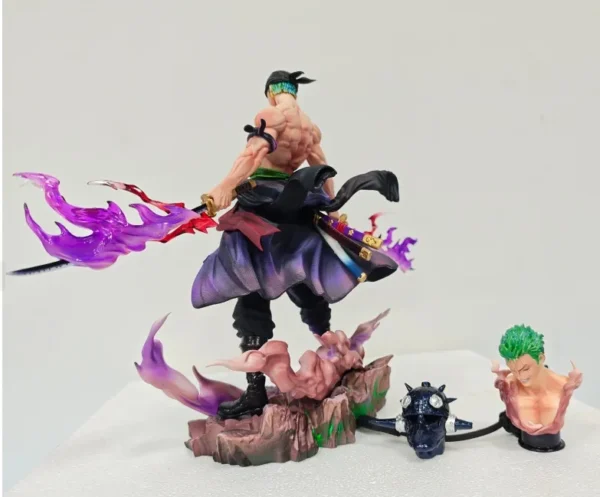 Zoro Roronoa 28 cm led