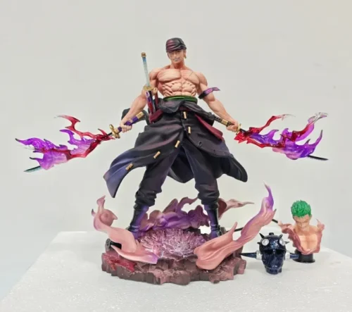 Zoro Roronoa 28 cm led