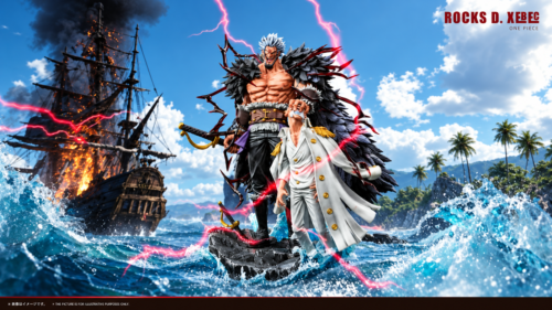 Jike Studio - One Piece - Rocks D Xebec Statue