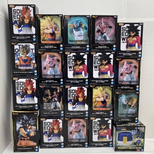 Lote N.º 002 de 20 Figuras de Anime Variadas | S/ 65 c/u