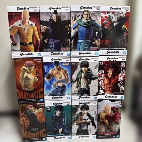 Lote N.º 001 de 12 Figuras de Anime Variadas | S/ 85 c/u